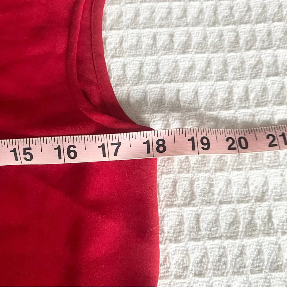 J. Crew red cap sleeve Blouse size 4T